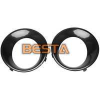 Lampe antibrouillard bande décorative couverture de lampe de conduite antibrouillard cadre Grille bande décorative adaptée pour BMW 51113423789 51113423790