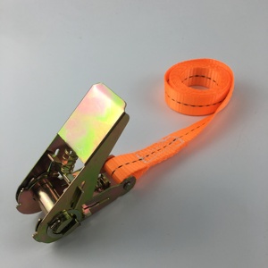 Sangles à cliquet sans fin <span class=keywords><strong>2</strong></span> pouces x <span class=keywords><strong>2</strong></span> m sans crochets, résistance à la rupture de 1200 kg, zinguées, certifiées CE pour moto, camion, remorque - Product Image 6