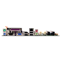 Meilleure vente de cartes mères ISA855 carte mère 855GM carte mère industrielle 1LAN 6 ports USB Mini pc carte
