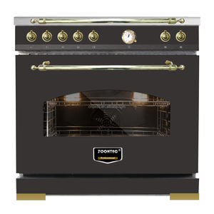 Jootec 36 بوصة معتمدة من ETL مجموعة <span class=keywords><strong>Wolf</strong></span> 6 مبخرة غاز من المصنع مخصص بذاته مطبخ فاخر قائم بذاته - Product Image 2