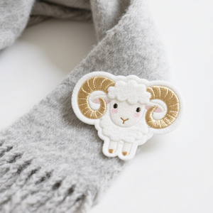 Juego de pegatinas impermeables con estampado de colores personalizado - Product Image 1