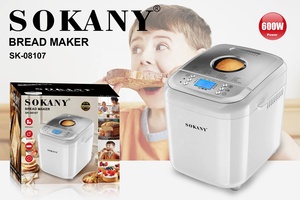 Sokany <span class=keywords><strong>Machine</strong></span> <span class=keywords><strong>à</strong></span> <span class=keywords><strong>pain</strong></span> automatique multifonctionnelle pour la maison <span class=keywords><strong>Machine</strong></span> <span class=keywords><strong>à</strong></span> <span class=keywords><strong>pain</strong></span> électrique numérique pour la maison - Product Image 6