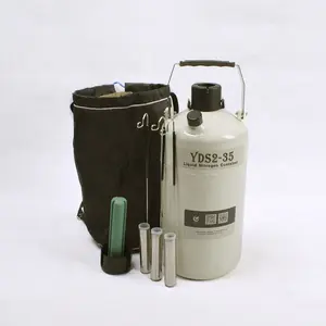 2L Animal semen storage nitrogen container YDS2-35 stainless steel tank