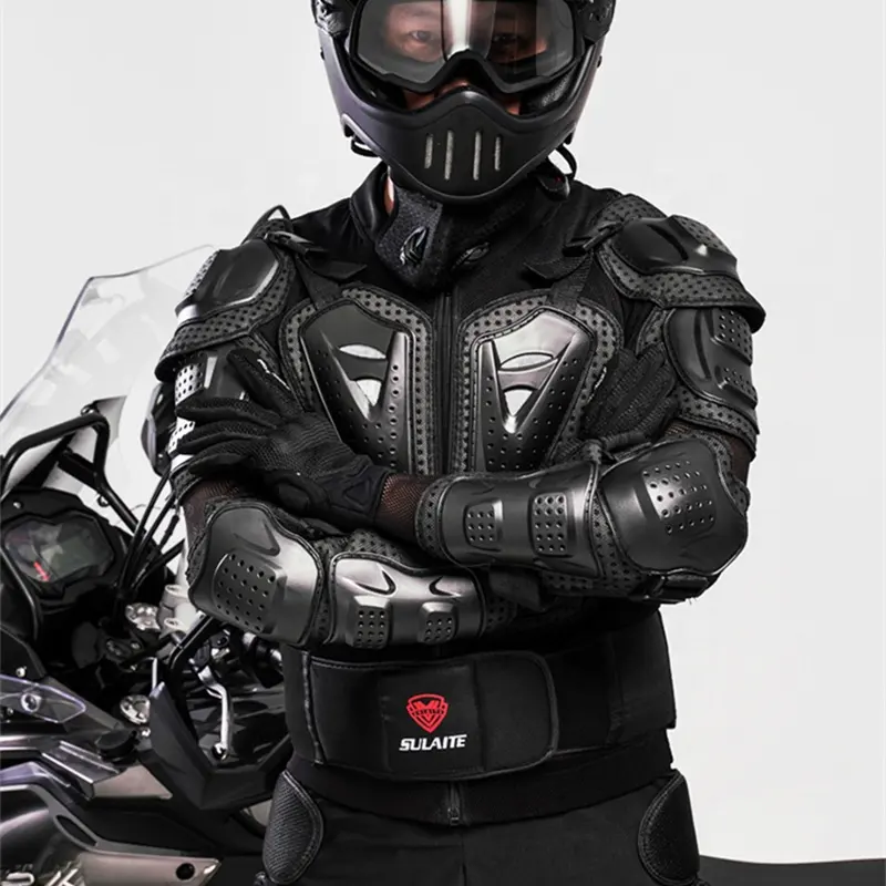Costume de course de moto, vêtements de protection de moto tout-terrain, veste d'armure pour hommes