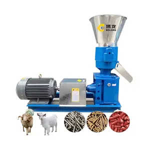Mini Pellets Machines For Animal Feed Chicken Poultry Cattle Feed Pellet Machine Small