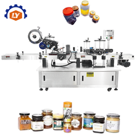 Etiquetadora Automática de 3 Lados para Botellas Redondas, Equipo de Etiquetado de Alta Velocidad para Botellas de Alimentos