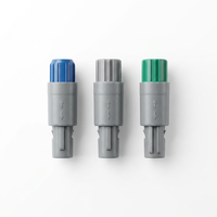 Compatible avec la série de prises fixes PAG 1P, 2-14 broches, connexion médicale PC, auto-bloquante, 10A, IP50