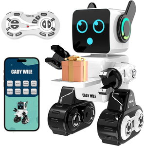 Juguete Robot Interactivo con Control por Voz, Grabación y Cambio de Voz Activados por Aplausos, Caja Fuerte Ahorradora de Dinero con Función de Canto y Baile para Niños - Product Image 1