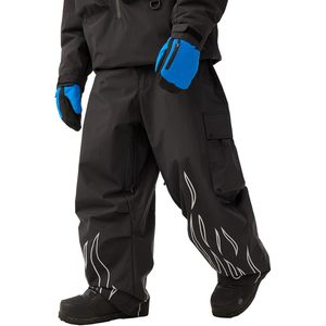 Pantalon de neige unisexe ample personnalisé, imperméable 20K, respirant 15K, coupe-vent, pour snowboard et ski, taille adulte - Product Image 2