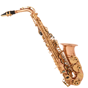 ไม้แบดไฟท์เตอร์ S-50เคลือบแล็กเกอร์ทองแดงสารเคลือบสีโรสโกลด์สำหรับมืออาชีพ EB แซ็กโซโฟน - Product Image 5