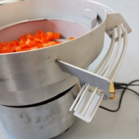 Alimentateur vibrant automatique haute performance en acier inoxydable, nouveau modèle personnalisé pour équipement d'automatisation plastique