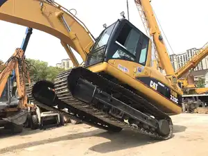 Offre Spéciale de 20 tonnes d'excavatrice Caterpillar CAT hydraulique 320 320C d'excavatrice d'occasion en vente