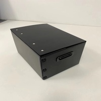 Boîte en carton durable Coroplast PP ESD antistatique avec cadre en plastique ondulé fourre-tout avec couteau intérieur diviseur de cartes