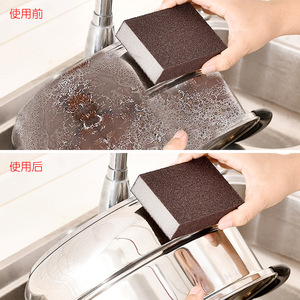 Esponja Abrasiva de Nanodiamantes, Rectangular, para Lavar Platos, Almohadilla de Limpieza para Cocina, Super Resistente al Desgaste, Limpiador Mágico de Ollas - Product Image 3