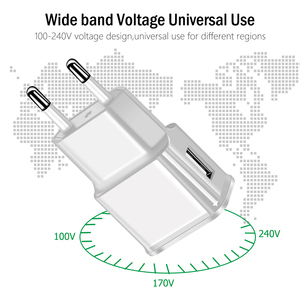 Chargeur mural USB 5V 2.1A à charge rapide pour Samsung Galaxy S7 S6 J8 <span class=keywords><strong>J7</strong></span> J3 J5 Note 4 5, Kindle, <span class=keywords><strong>LG</strong></span>, PS4, appareil photo <span class=keywords><strong>LG</strong></span> Stylo 3 Plus, HTC - Product Image 5