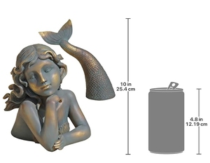 <span class=keywords><strong>Sirena</strong></span> <span class=keywords><strong>de</strong></span> resina, estatua <span class=keywords><strong>de</strong></span> <span class=keywords><strong>sirena</strong></span>, decoración <span class=keywords><strong>de</strong></span> jardín, artesanías <span class=keywords><strong>de</strong></span> resina - Product Image 3