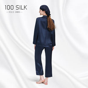 Großhandel 19MM 6A Pure Silk Pyjamas 2-teiliges Set Damen Mulberry Silk Pyjamas - Product Image 5