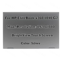 Écran LCD de remplacement d'origine pour ordinateur portable 14 pouces pour HP EliteBook x360 1040 G7, assemblage complet de l'écran