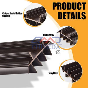 Sello para Debajo de la Puerta, Resistente, Aislante, Resistente a Bajas Temperaturas, Sello Inferior de PVC para Puerta - Product Image 4