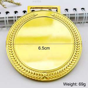 थोक कस्टम धातु खाली स्वर्ण रजत प्राचीन कांस्य पदक विजेता - Product Image 6