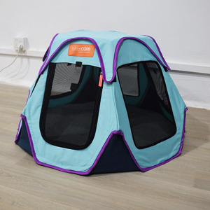 Large Breathable Hexagon Pet <b>Cage</b>-Waterproof Coated Oxford Cotton Canvas Indoor/Outdoor Foldable <b>Cat</b> Doghouse Factory Wholesale - Product Image 3