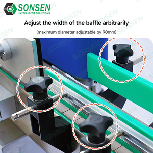 Máquina automática de rotulagem para garrafas redondas quadradas e em formato de diamante ideal para pequenas empresas com - Product Image 2