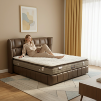 Matelas fin double longue durée de qualité professionnelle Matelas king size pour dormeurs arrière Matelas ignifuge