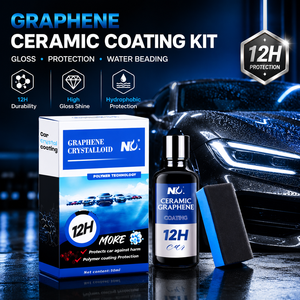 <span class=keywords><strong>Kit</strong></span> de revêtement <span class=keywords><strong>céramique</strong></span> au graphène pour voiture 12H, protection de <span class=keywords><strong>peinture</strong></span> hydrophobe brillante, faible odeur, durée de vie de 3 ans pour le detailing automobile - Product Image 1
