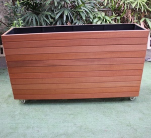 Jardinières <span class=keywords><strong>en</strong></span> <span class=keywords><strong>bois</strong></span> d'extérieur au design innovant 2021, <span class=keywords><strong>jardinière</strong></span> <span class=keywords><strong>en</strong></span> <span class=keywords><strong>bois</strong></span> de jardin d'extérieur <span class=keywords><strong>avec</strong></span> roues, jardinières grandes d'extérieur - Product Image 4
