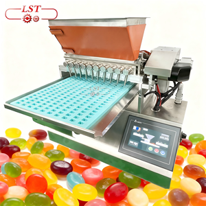 Özel 304 ile LST paslanmaz çelik şeker yapma makinesi sakızlı 18000 25000-silikon kalıp pcs/dak çikolata Depositor makinesi - Product Image 1