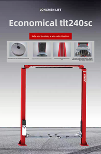 LAUNCH TLT240SC mesin pengangkat hidrolik, dua tiang satu silinder 4 Ton Gantry ekspor Luar Negeri 10 tahun angkat gunting seumur hidup - Product Image 3