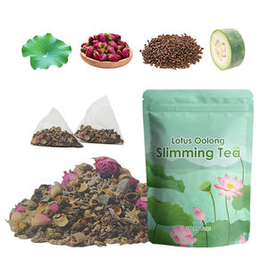 Thé Détoxifiant Biologique à Base de Plantes pour un <span class=keywords><strong>Ventre</strong></span> <span class=keywords><strong>Plat</strong></span> et une Santé Optimale, Mélange de Thé Oolong et de Feuilles de Lotus - Product Image 4
