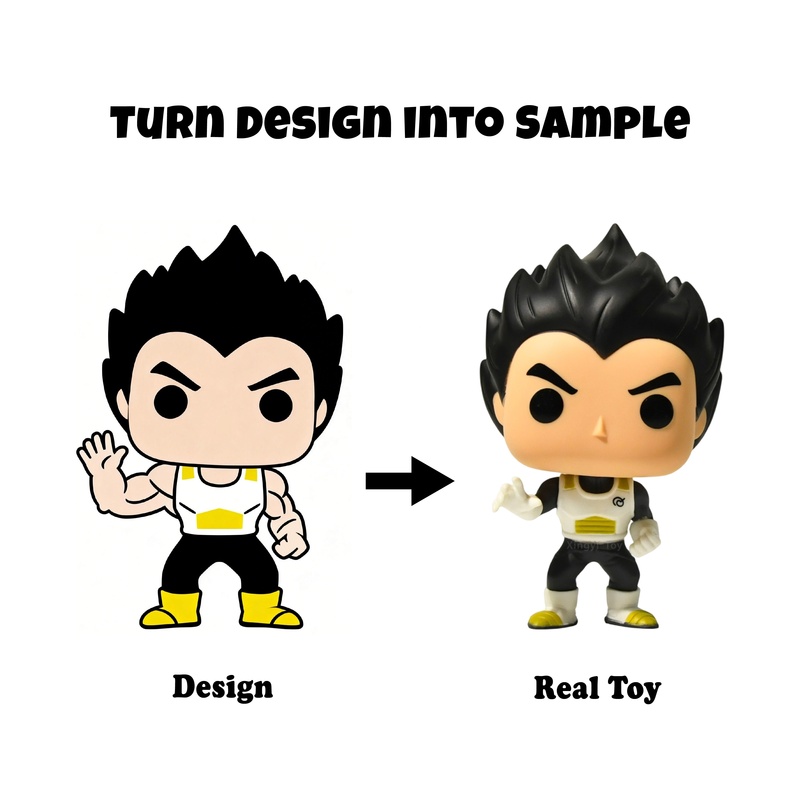 Customized Vinyl Art Figurine Cartoon Designer