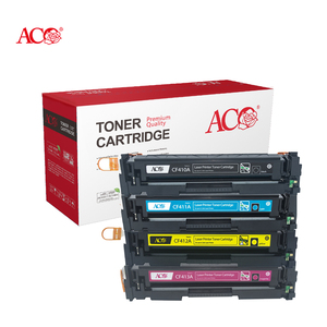 Toner couleur fournisseur ACO CF410A CF411A CF412A CF413A 410A cartouche de Toner Compatible pour HP MFP M477 M452 - Product Image 1