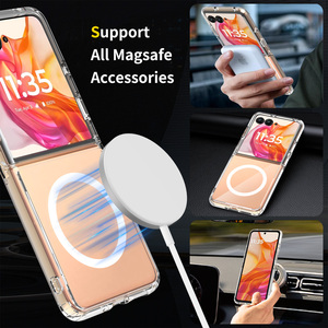 Tùy Chỉnh Rõ Ràng Lai 2.0 Mm Độ Dày PC Điện Thoại Di Động Trường Hợp Cho Moto Razr 60 Siêu Razr 40 Siêu 50 Tinh Thể Trong Suốt - Product Image 5