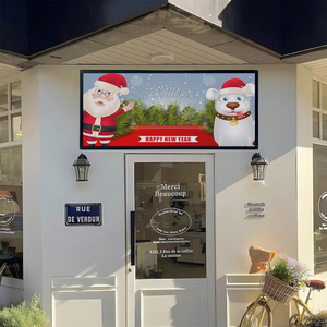 P3 ngoài trời lập trình di chuyển dẫn đăng ký 40 "x 18 'kỹ Thuật Số Màn hình hiển thị wifi điều khiển hỗ trợ văn bản, hình ảnh & video - Product Image 5