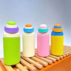 Nuevo Termo de Acero Inoxidable 316, Taza Térmica Portátil con Doble Tubo de Succión, Antiderrames, 550 ml, 6-12 Horas de Duración - Product Image 4