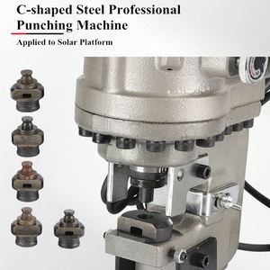 Punzonadora Eléctrica Hidráulica Portátil de Alta Potencia 1200W para Abrir Orificios en Perfiles de Hierro, Acero, Cobre y Aluminio - Product Image 5