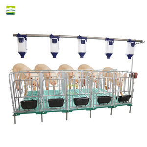 Jaula <span class=keywords><strong>de</strong></span> <span class=keywords><strong>pastoreo</strong></span> para cerdas GREAT FARM, galvanizada en caliente, <span class=keywords><strong>de</strong></span> 2.2 mm <span class=keywords><strong>de</strong></span> espesor, con piso <span class=keywords><strong>de</strong></span> listones, jaula <span class=keywords><strong>de</strong></span> <span class=keywords><strong>pastoreo</strong></span> <span class=keywords><strong>de</strong></span> 10 asientos. - Product Image 1