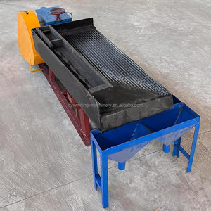 Namibya Altın Elmas Bakır Ayırma Makinesi Yüksek Geri Kazanım Oranlı Küçük Ölçekli Sallama Masası Makinesi - Product Image 1