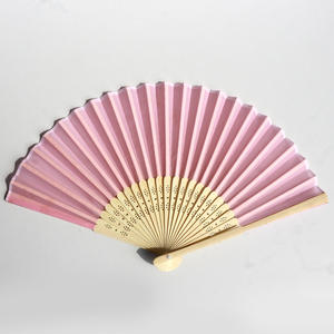 Merk Gedrukt Nylon Ronde Opvouwbare Handventilator Flexibele Opvouwbare Ventilator Voor Evenement Campagne <span class=keywords><strong>Promo</strong></span> - Product Image 2