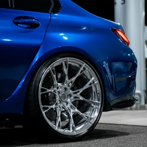 Ruedas Forjadas Cóncavas Triples Cromadas LZT-247 Ligeras de 18 19 20 Pulgadas 5x120 5x112 para <span class=keywords><strong>BMW</strong></span> M2 M3 M4 F80 F82 F87 G20 M340i - Product Image 3