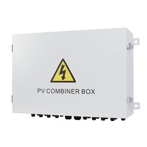 6 इन 1 आउट pv कॉम्बिनर बॉक्स कार्बन स्टील बिजली संरक्षण वितरण बॉक्स डीसी नियंत्रण कैबिनेट - Product Image 1