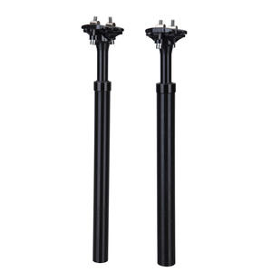 <span class=keywords><strong>Selle</strong></span> de vélo de montagne avec amortisseur, <span class=keywords><strong>tige</strong></span> de <span class=keywords><strong>selle</strong></span> extensible, hauteur réglable, 27.2/31.6, en alliage d'aluminium - Product Image 2