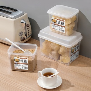 Acrylic <b>Food</b> Storage Box PE <b>Plastic</b> <b>Container</b> for Dry <b>Food</b> Fresh Style Bread Bin for Kitchen or Work Safety First - Product Image 6