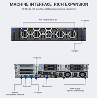 Serveur AI à bas prix DELLs R740XD serveur en rack avec mémoire de processeur Xeon SSD HDD alimentation en stock