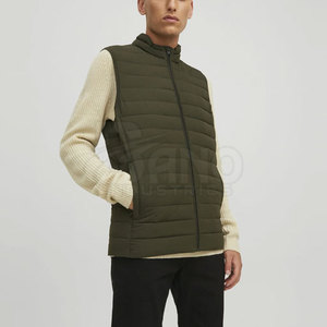 Top Vente Hiver Puffer Gilet Confortable Extérieur Laine Tissu 3D Motif Fait Pakistan Nylon Polyester Personnalisable Logo - Product Image 1