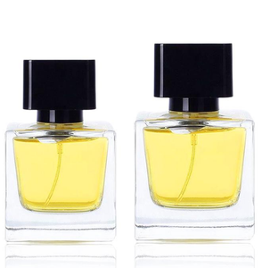 Vente en gros de flacons de parfum vides en verre de haute qualité de 30 ml, forme carrée, sans couvercle personnalisé - Product Image 2