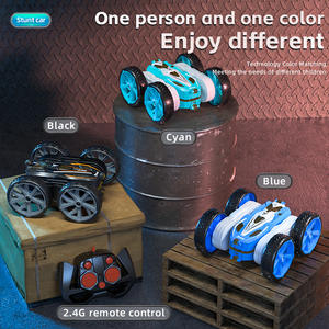 Coche RC AiJH con Tracción en las 4 Ruedas, Vehículo de Doble Cara con Luces, Control Remoto de 2.4G, Acrobacias, 5 Canales - Product Image 5