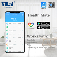 Étanche yili, balance d'usine 180KG, 396LB, analyseur électronique en verre, graisse corporelle, poids, meilleur, Wifi intelligent